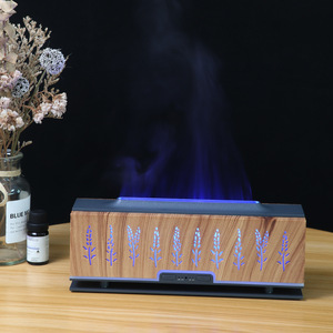 Humidificador Ultrasónico con Difusor de Aceites Esenciales, Efecto Llama de Madera, USB, 200ml, Precio de Fábrica - Product Image 3