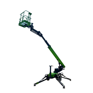 Tự hành kéo người đàn ông nâng Trailer gắn 10m 12M 14M 16M 18M Boom Lift Cherry picker thủy lực mới sử dụng bán hàng - Product Image 4
