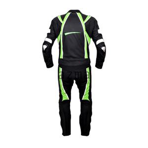 Traje de moto de último estilo/Traje de carreras de cuero de motocicleta personalizado Traje de carreras de motorista Moto cuero de vaca - Product Image 2