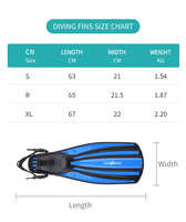 Sirip Renang DIVESTAR Model Terbaru Logo Kustom Tali Pengikat Dapat Disesuaikan Berbagai Warna Sirip Freediving Diving untuk Dewasa