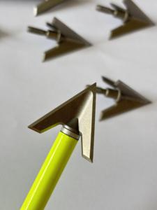 Têtes de flèche à tête large de tir à l'arc 100 Grain personnalisées pour la chasse et la pêche au tir à l'arc - Product Image 5