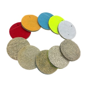 研磨パッド180mmダイヤモンドコンクリート床磨き7インチ5ステップスポンジフェルト - Product Image 2