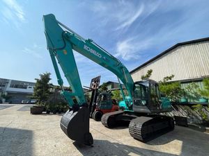 Excavadora de cadenas japonesa Kobelco SK200-8: Maquinaria de construcción de súper rendimiento con componentes principales: motor, bomba y caja de cambios. - Product Image 3