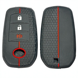 Housse de clé de voiture pour <span class=keywords><strong>Toyota</strong></span> Hilux 2024 Yaris Corolla <span class=keywords><strong>2023</strong></span> Rav4 2021 CHR Revo Auris Innova Highlander Venza Fortune Porte-clés - Product Image 1