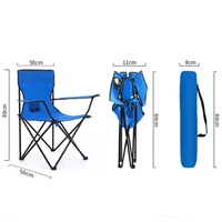 Ensemble de chaise et de table de camping léger et personnalisable pour l'extérieur, chaise de pêche portable imperméable, chaise pliante de plage pour pique-nique