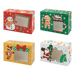 Caja <span class=keywords><strong>de</strong></span> regalo plegable <span class=keywords><strong>de</strong></span> <span class=keywords><strong>cartón</strong></span> reciclado ecológico blanco <span class=keywords><strong>para</strong></span> dulces <span class=keywords><strong>de</strong></span> Navidad calcetines <span class=keywords><strong>de</strong></span> repostería <span class=keywords><strong>para</strong></span> <span class=keywords><strong>Amazon</strong></span> Mater reciclado transfronterizo - Product Image 6