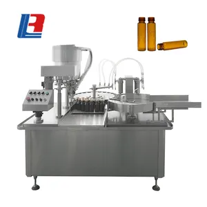 Trade Assurance Tabletop Benchtop oral solution liquid filling capping machine