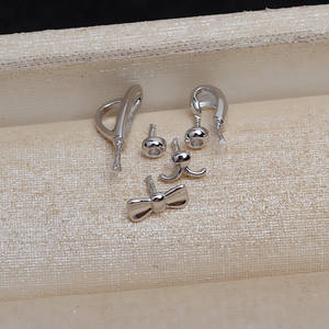 Colgante de Plata S925 con Perla Barroca y Diseño de Conejo, Accesorio de Collar DIY Inusual para Mujer - Product Image 3