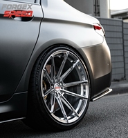 Ruedas Forjadas Cóncavas Profundas Personalizadas de Lujo Forgex Cf3, 5X112 5X120 Monobloque Cromadas de 17 18 19 20 21 22 23 24 Pulgadas para BMW Audi Urus