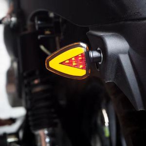 Intermitente en forma de V para motocicleta Sx, 4,5 cm, LED universal para bicicletas y motocicletas eléctricas de 12 V - Product Image 3