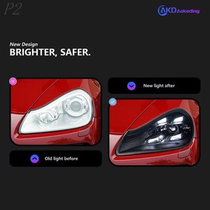 Faro per Porsche Cayenne 957 prodotti per auto a 2010 2007 12V H7 LED DRL fornisce accessori per auto Xenon Len <span class=keywords><strong>Hella</strong></span> Hid - Product Image 3