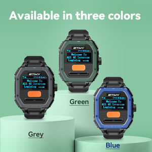 Advanced AI Noise Cancelling Global Security <b>Walkie</b> <b>Talkie</b> Watch 4G 3G 2G POC Multi Network Connectivity Mini Design - Product Image 2