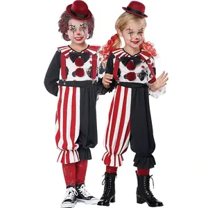 New Arrivals Trẻ Em Halloween Trang Phục Chú Hề Jokers Trang Phục Cho Cô Gái Trẻ Em Cosplay Bên Trang Phục