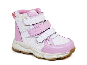 Scarpe ortopediche sportive di media altezza per bambini sandali ortopedici supporto per arco disponibile rosa rosso blu colori neri - Product Image 5