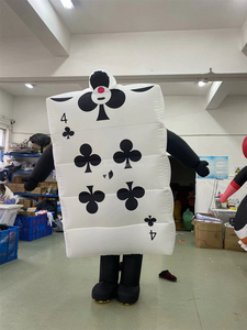 Vestito gonfiabile del Costume del fumetto della regina <span class=keywords><strong>delle</strong></span> carte da gioco gonfiabili per le avventure di <span class=keywords><strong>Alice</strong></span> nella prestazione del <span class=keywords><strong>paese</strong></span> <span class=keywords><strong>delle</strong></span> <span class=keywords><strong>meraviglie</strong></span> - Product Image 4