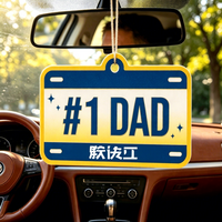 Personnalisation sur mesure, logo de marque, déodorant puissant, pendentif parfumé pour voiture, diffuseur d'air pour voiture, pour le bureau et la voiture