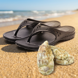 Taiwan Made OEM ODM Sustainable Breathable Anti-Slip Summer Open Toe Flip Flops for Women - Product Image 1