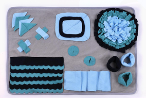 Tapis de reniflement interactif pour chiens, série de puzzles gratuits, tapis d'alimentation lente, jouet de puzzle interactif pour chiens - Product Image 2