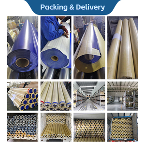 Không Thấm Nước 650 Gsm Tarpaulin Cuộn Vải Nhựa <span class=keywords><strong>Pvc</strong></span> Vinyl Vải 0.9Mm <span class=keywords><strong>Pvc</strong></span> Tarpaulin CuộN - Product Image 6