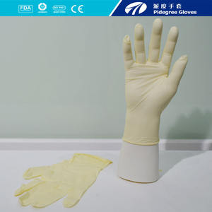 Guantes Negros de Látex, Guantes de Trabajo Recubiertos de Látex, Guantes de Trabajo de Látex - Product Image 1