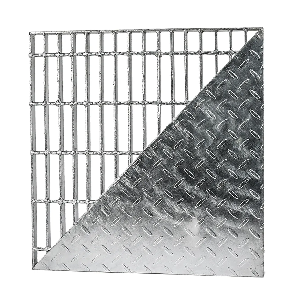 Durable Using Heavy Duty Decorative Composite Frp Mesh for Concrete construction support Compound Steel Grating