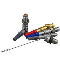 Connecteurs circulaires femelles RealRun de 15 mm de diamètre, auto-bloquants Push-Pull, multi-contacts, étanches sous vide, pour applications aéronautiques, IP50