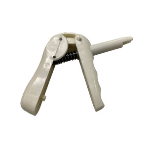 Pistolet de pose dentaire jetable manuel pour composite, pour équipement de restauration dentaire, gris - Product Image 3