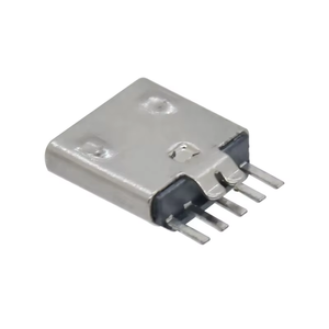 Delik mikro USB olsa 2.0 dişi konnektör 5 Pin sıkma plakası tipi mikro priz 180 derece mikro soket - Product Image 2