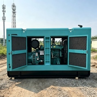 Générateur diesel silencieux haute puissance 20kW 50kW 100kW 200kW 500kW, résistant aux intempéries, insonorisé pour extérieur
