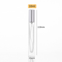 Flacons de parfum en verre rechargeables personnalisés de 5 ml et 10 ml pour le voyage, avec impression sérigraphiée, vaporisateurs portables anti-fuite, diffuseur à bâtonnets