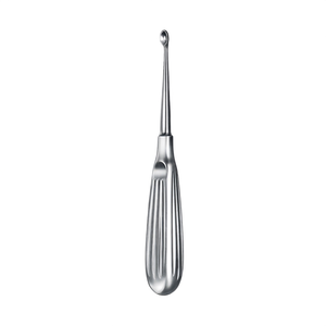 Cureta Ósea Manual Volkmann con Mango Hueco de Acero Inoxidable Ovalado No. 3, 17 cm - Product Image 1