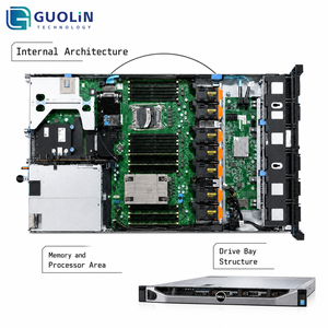 Б/у сервер <span class=keywords><strong>Dell</strong></span> PowerEdge R630 с двумя сокетами, настраиваемая конфигурация, поддержка E5 26xx V3 V4, DDR4 ECC RAM, SAS SSD HDD, IDRAC8 - Product Image 2
