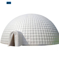 Grande tente de discothèque gonflable en PVC sur mesure pour événements et fêtes