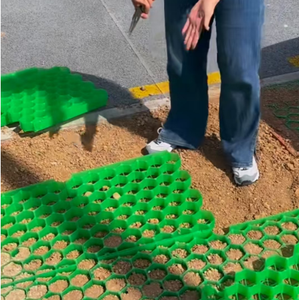 شبكة عشبية لأرفف الطرق المائية ، رصف عشب من البوليمر عالي الكثافة ، رصف أعشاب من البوليمر - Product Image 4