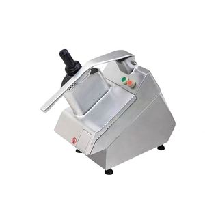 Automatic 220v Electric Stainless Steel Kitchen Slicer Industrial Home Use Food Chopper <b>Vegetable</b> <b>Cutter</b> New Motor for Fruits - Product Image 1