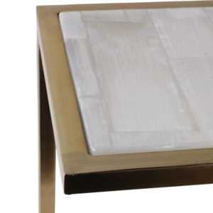 Tavolino Moderno con Base a C, Comodino Decorativo Piccolo per Camera da Letto e Arredamento Casa - Product Image 6