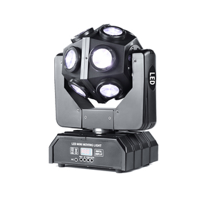 El más nuevo LED 4in1 RGBW Beam Disco Football Moving Head Light 12PCs Mini Stage Ball RGBW Focos para DJ Ball Disco Effect - Product Image 2