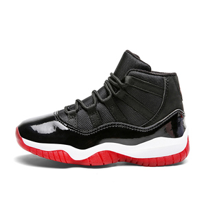 Boys' High-Top Basketball Shoes, Athletic <strong>Sneakers</strong> for Students, Breathable Running Shoes for Kids 31-40 - Product Image 2