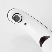 Robinet en laiton à fermeture automatique, robinet de lavabo, robinet intelligent à capteur infrarouge automatique pour lavabo
