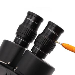 Accessoires de Microscope, taille de montage des yeux 30mm WF10X/20 WF20X/10 oculaire de Microscope stéréo à large champ - Product Image 4