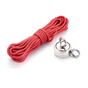 Aimant <span class=keywords><strong>de</strong></span> <span class=keywords><strong>pêche</strong></span> en pot super puissant en néodyme D136mm, double face, permanent, pour <span class=keywords><strong>la</strong></span> récupération et <span class=keywords><strong>la</strong></span> <span class=keywords><strong>pêche</strong></span> en mer, avec support <span class=keywords><strong>de</strong></span> traction et <span class=keywords><strong>de</strong></span> fixation - Product Image 3