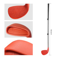 Mini Kit Télescopique Complet pour Débutants Droitiers – Facile à Transporter, Idéal pour l'Entraînement au Chipping, en Alliage Durable avec Grandes Pièces en Plastique et Caoutchouc