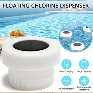 Dispensador de Cloro Flotante Automático para Piscina con Luz Solar - Product Image 4