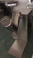Mélangeur de poudre de type V en acier inoxydable SUS304, machine de mélange de poudre sèche pour le mélange de poudre cosmétique