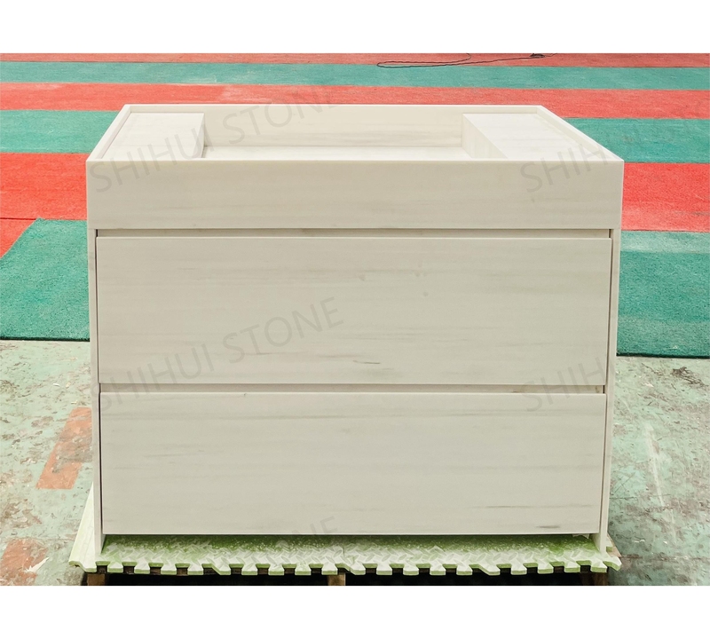SHIHUI Customized Luxury Bathroom Furniture Marble