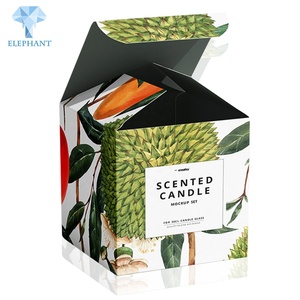 Custom Printed Color Luxury Gift Delicate Appearance Packaging Paper Candle <b>Box</b> - Product Image 1