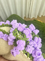 Couverture en tricot faite main avec bouquet de roses, douce et légère, couverture en tricot à fleurs, couleurs pastel, cadeau pour la fête des mères, cadeau d'anniversaire