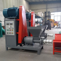 Meilleur prix Machine de fabrication de briquettes de poussière de scie à bois pour déchets de café Extrudeuse de charbon de bois Presse à briquettes de foin
