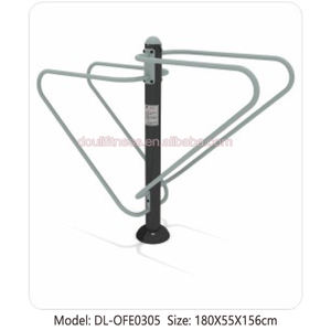 Station de barres parallèles doubles d'extérieur Dream pour exercices de dips et équipement sportif - Product Image 2