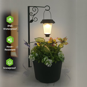 Lámpara de Pie Inteligente con Energía Solar, de ABS, Resistente al Agua y al Calor, Decorativa para Jardín, Patio, Terraza, Automática - Product Image 2